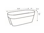vibia campana flower bridge 60cm *poederroze